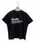 sacai（サカイ）の古着「NEW YORK TIMES Truth TEE」｜ブラック