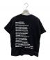 sacai (サカイ) NEW YORK TIMES Truth TEE ブラック サイズ:1：8000円