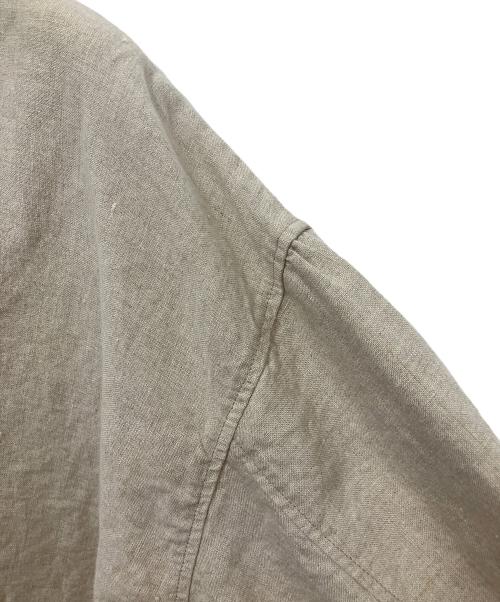 nest Robe（ネストローブ）nest Robe (ネストローブ) リネンショートブラウス ナチュラル サイズ:FREEの古着・服飾アイテム