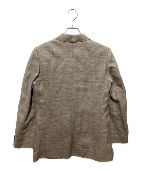 Paul Stuart（ポールスチュアート）Paul Stuart (ポールスチュアート) リネンテーラードジャケット ベージュ サイズ:SIZE4 未使用品の古着・服飾アイテム
