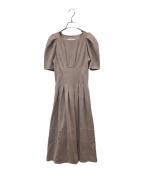 HER LIP TOハーリップトゥ）の古着「Marylebone Short-Sleeve Dress」｜ピンク