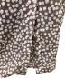 中古・古着 HER LIP TO (ハーリップトゥ) Cherry Pattern Cache-Coeur One-Piece ブラウン サイズ:S：9000円