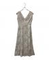 HER LIP TO（ハーリップトゥ）の古着「Lace Trimmed Floral Dress」｜パープル