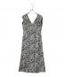 HER LIP TO（ハーリップトゥ）の古着「Lace Trimmed Floral Dress」｜ネイビー