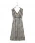 HER LIP TO (ハーリップトゥ) Lace Trimmed Floral Dress ブラウン サイズ:S：8000円