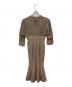 HER LIP TO (ハーリップトゥ) The Ritz Lace Dress ブラウン サイズ:S：6000円