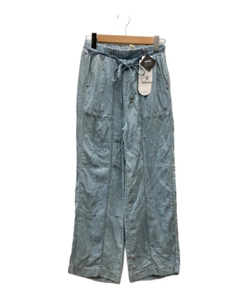 andar（アンダール）andar (アンダール) デニムワイドパンツ ライトブルー サイズ:S 未使用品の古着・服飾アイテム