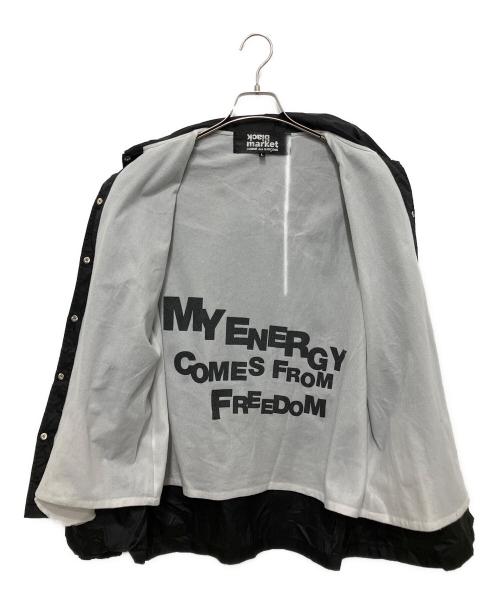 COMME des GARCONS（コムデギャルソン）COMME des GARCONS (コムデギャルソン) コーチジャケット ブラック サイズ:Lの古着・服飾アイテム