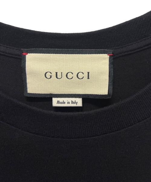 GUCCI（グッチ）GUCCI (グッチ) ノースリーブTシャツ ブラック サイズ:XXSの古着・服飾アイテム