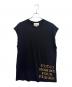 GUCCI（グッチ）の古着「ノースリーブTシャツ」｜ブラック