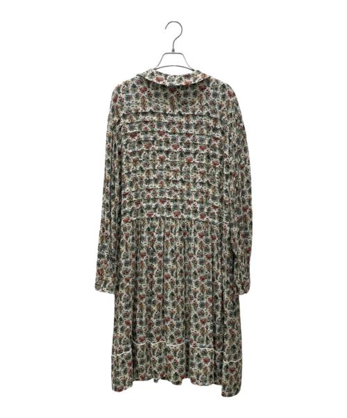 GUCCI（グッチ）GUCCI (グッチ) フローラプリントワンピース アイボリー サイズ:42の古着・服飾アイテム