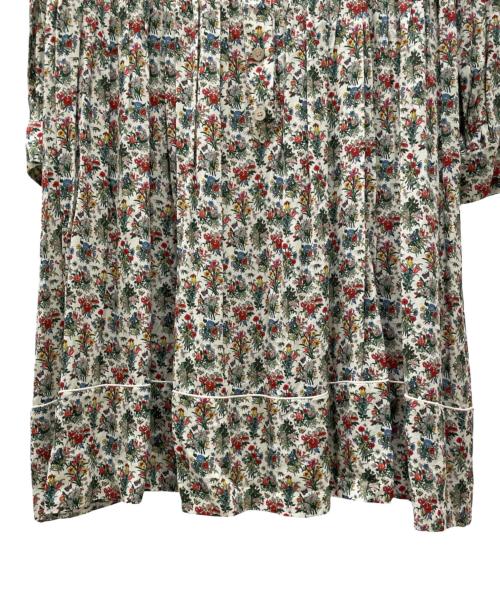 GUCCI（グッチ）GUCCI (グッチ) フローラプリントワンピース アイボリー サイズ:42の古着・服飾アイテム