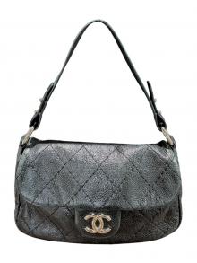 CHANEL（シャネル）の古着「オンザロード/ワイルドステッチ/A48015 マトラッセ」｜ブラック