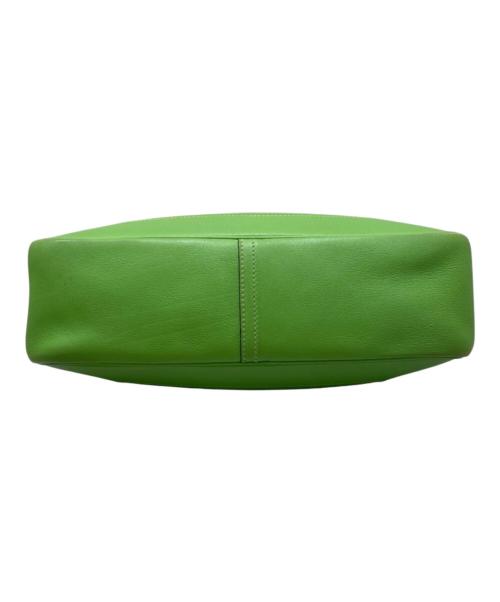 HERMES（エルメス）HERMES (エルメス) トリム31/トゴ/アップルグリーン/ゴールド金具/□AF刻印:2009年製 アップルグリーン サイズ:31の古着・服飾アイテム