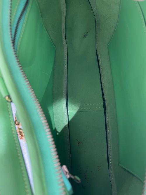 HERMES（エルメス）HERMES (エルメス) トリム31/トゴ/アップルグリーン/ゴールド金具/□AF刻印:2009年製 アップルグリーン サイズ:31の古着・服飾アイテム