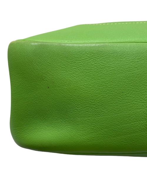 HERMES（エルメス）HERMES (エルメス) トリム31/トゴ/アップルグリーン/ゴールド金具/□AF刻印:2009年製 アップルグリーン サイズ:31の古着・服飾アイテム
