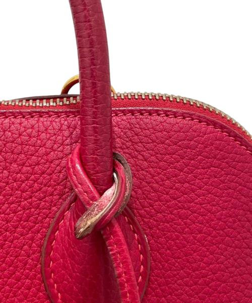 HERMES（エルメス）HERMES (エルメス) Bolide 31/ボリード 31/トリヨンクレマンス/レッド系/ゴールド金具/□H刻印:2004年製 レッド系 サイズ:31の古着・服飾アイテム