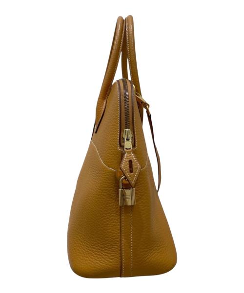 HERMES（エルメス）HERMES (エルメス) Bolide 31/ボリード 31/アルデンヌ/ゴールド系（オレンジ系）/ゴールド金具/〇WC刻印:1993年製 オレンジ系 サイズ:35の古着・服飾アイテム