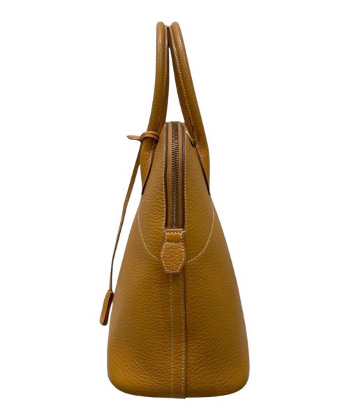 HERMES（エルメス）HERMES (エルメス) Bolide 31/ボリード 31/アルデンヌ/ゴールド系（オレンジ系）/ゴールド金具/〇WC刻印:1993年製 オレンジ系 サイズ:35の古着・服飾アイテム