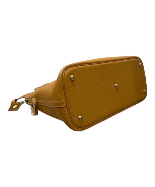 HERMES（エルメス）HERMES (エルメス) Bolide 31/ボリード 31/アルデンヌ/ゴールド系（オレンジ系）/ゴールド金具/〇WC刻印:1993年製 オレンジ系 サイズ:35の古着・服飾アイテム