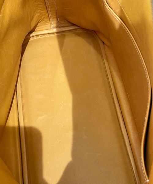 HERMES（エルメス）HERMES (エルメス) Bolide 31/ボリード 31/アルデンヌ/ゴールド系（オレンジ系）/ゴールド金具/〇WC刻印:1993年製 オレンジ系 サイズ:35の古着・服飾アイテム