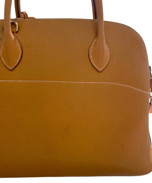 HERMES（エルメス）HERMES (エルメス) Bolide 31/ボリード 31/アルデンヌ/ゴールド系（オレンジ系）/ゴールド金具/〇WC刻印:1993年製 オレンジ系 サイズ:35の古着・服飾アイテム