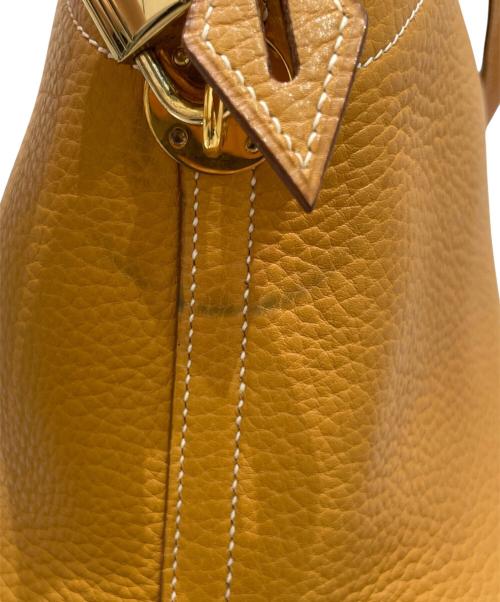 HERMES（エルメス）HERMES (エルメス) Bolide 31/ボリード 31/アルデンヌ/ゴールド系（オレンジ系）/ゴールド金具/〇WC刻印:1993年製 オレンジ系 サイズ:35の古着・服飾アイテム