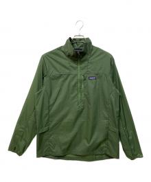 Patagonia（パタゴニア）の古着「フーディニ・スタッシュ・1/2ジップ・プルオーバー」｜グリーン