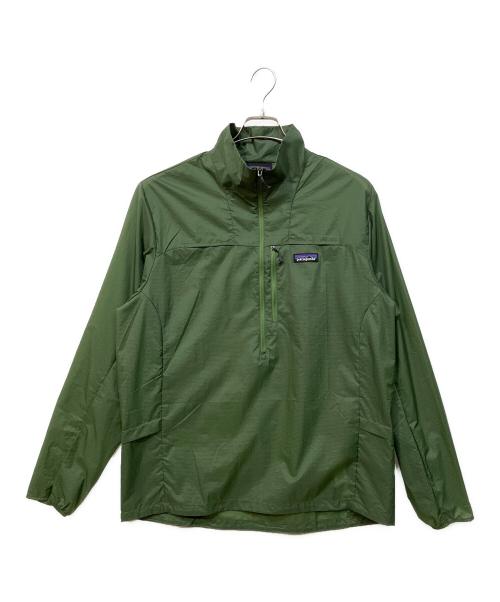 Patagonia（パタゴニア）Patagonia (パタゴニア) フーディニ・スタッシュ・1/2ジップ・プルオーバー グリーン サイズ:SIZE Mの古着・服飾アイテム