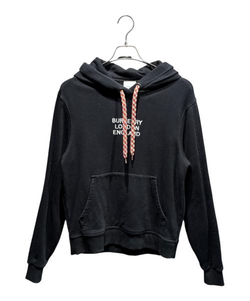 BURBERRY（バーバリー）BURBERRY (バーバリー) ロゴパーカー ブラック サイズ:XSの古着・服飾アイテム