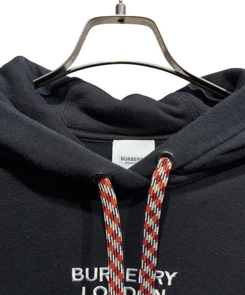 BURBERRY（バーバリー）BURBERRY (バーバリー) ロゴパーカー ブラック サイズ:XSの古着・服飾アイテム