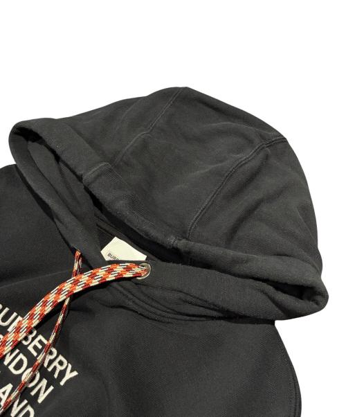 BURBERRY（バーバリー）BURBERRY (バーバリー) ロゴパーカー ブラック サイズ:XSの古着・服飾アイテム