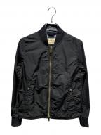 BURBERRYバーバリー）の古着「ボンバージャケット」｜ブラック