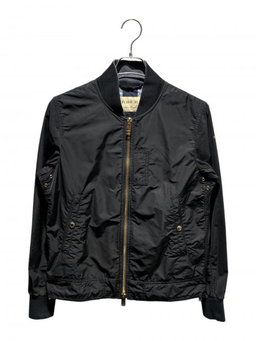 BURBERRY（バーバリー）BURBERRY (バーバリー) ボンバージャケット ブラック サイズ:44の古着・服飾アイテム