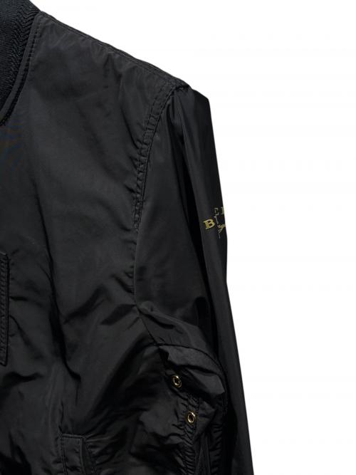 BURBERRY（バーバリー）BURBERRY (バーバリー) ボンバージャケット ブラック サイズ:44の古着・服飾アイテム