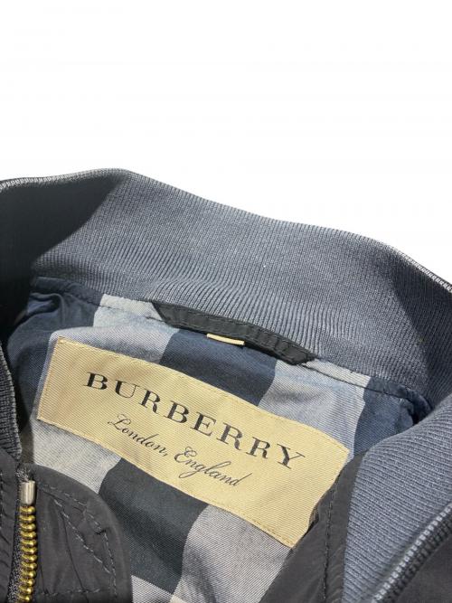 BURBERRY（バーバリー）BURBERRY (バーバリー) ボンバージャケット ブラック サイズ:44の古着・服飾アイテム