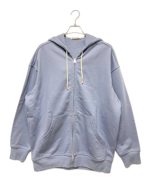 MARNI（マルニ）MARNI (マルニ) ジップパーカー ラベンダー サイズ:38の古着・服飾アイテム