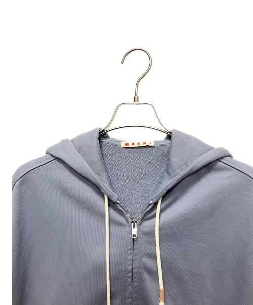 MARNI（マルニ）MARNI (マルニ) ジップパーカー ラベンダー サイズ:38の古着・服飾アイテム