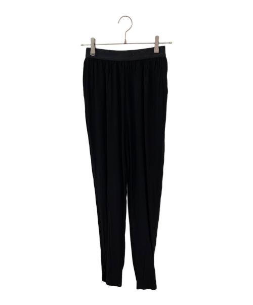 Maison Margiela（メゾンマルジェラ）Maison Margiela (メゾンマルジェラ) タキシードサテントラウザーズパンツ ブラック サイズ:38の古着・服飾アイテム