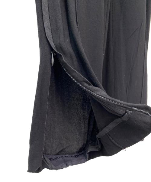Maison Margiela（メゾンマルジェラ）Maison Margiela (メゾンマルジェラ) タキシードサテントラウザーズパンツ ブラック サイズ:38の古着・服飾アイテム