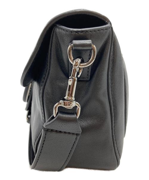 VALENTINO GARAVANI（ヴァレンティノ・ガラヴァーニ）VALENTINO GARAVANI (ヴァレンティノ・ガラヴァーニ) Vlogo Signature Shoulder Bag/Vロゴ シグネチャー ショルダーバッグ ブラックの古着・服飾アイテム