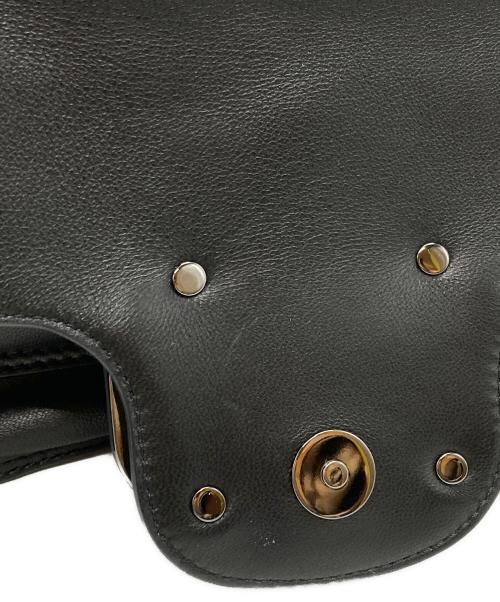 VALENTINO GARAVANI（ヴァレンティノ・ガラヴァーニ）VALENTINO GARAVANI (ヴァレンティノ・ガラヴァーニ) Vlogo Signature Shoulder Bag/Vロゴ シグネチャー ショルダーバッグ ブラックの古着・服飾アイテム