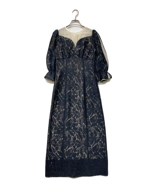 ANDRESD（アンドレスド）ANDRESD (アンドレスド) round cut dress(ラウンド カット ドレス) グレー サイズ:Ｓの古着・服飾アイテム