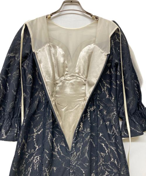 ANDRESD（アンドレスド）ANDRESD (アンドレスド) round cut dress(ラウンド カット ドレス) グレー サイズ:Ｓの古着・服飾アイテム