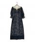 ANDRESD（アンドレスド）の古着「round cut dress(ラウンド カット ドレス)」｜グレー