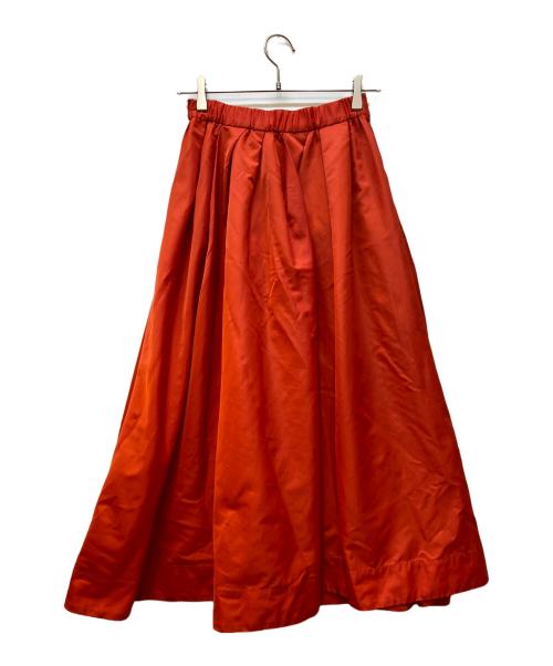 Ameri（アメリ）Ameri (アメリ) RANDOM TUCK VOLUME SKIRT レッド サイズ:Sの古着・服飾アイテム