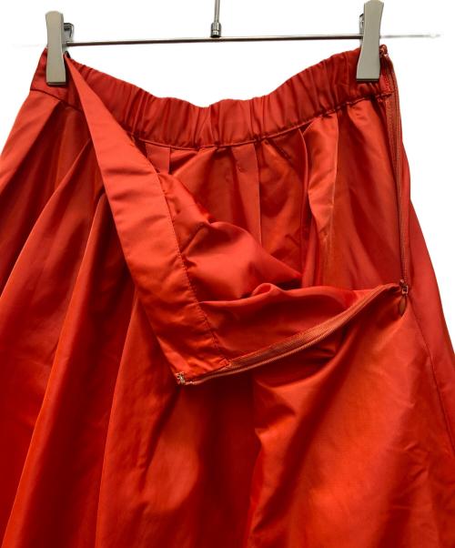 Ameri（アメリ）Ameri (アメリ) RANDOM TUCK VOLUME SKIRT レッド サイズ:Sの古着・服飾アイテム