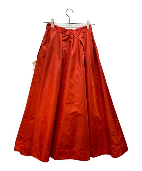 Ameri（アメリ）Ameri (アメリ) RANDOM TUCK VOLUME SKIRT レッド サイズ:Sの古着・服飾アイテム