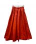 Ameri（アメリ）の古着「RANDOM TUCK VOLUME SKIRT」｜レッド