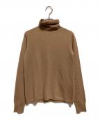 Max Mara Studioマックスマーラ ストゥディオ）の古着「カシミヤ混タートルネックニット」｜ベージュ